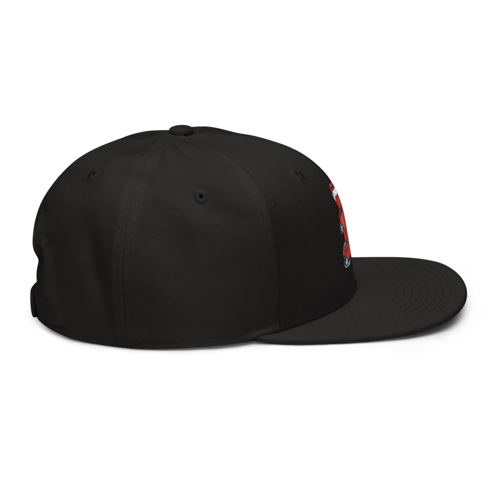 Cappellino snapback modello piercing